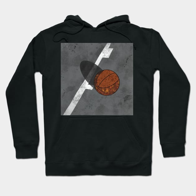 Basketball Never Stops Hoodie by Lukish